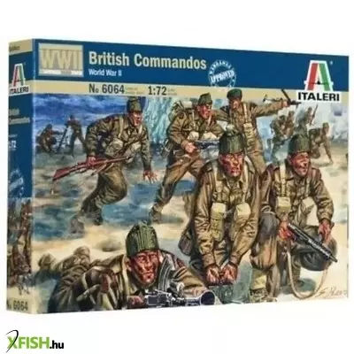 Italeri: II. világháborús brit kommandósok, 1:72