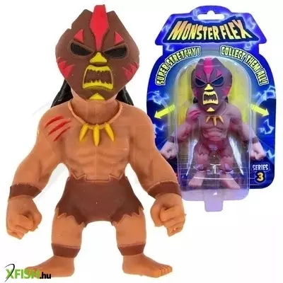 Monster Flex: Nyújtható szörnyfigura, 3. széria - Sámán
