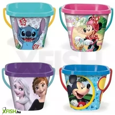 Wader: Disney mintás homokozó vödör, 2 literes - többféle