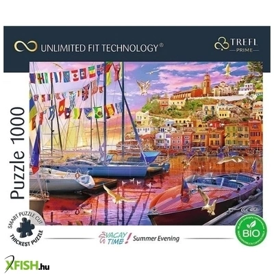 Trefl Prime: Kikötő - 1000 darabos kombinálható puzzle