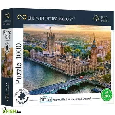 Trefl Prime: Westminster apátság - 1000 darabos kombinálható puzzle