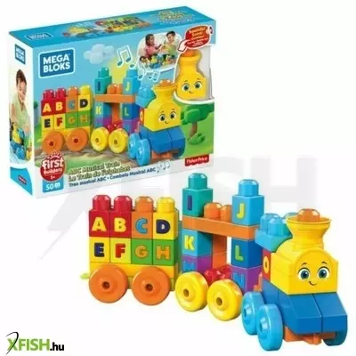 Mega Bloks: Zenélő ABC tanuló vonat