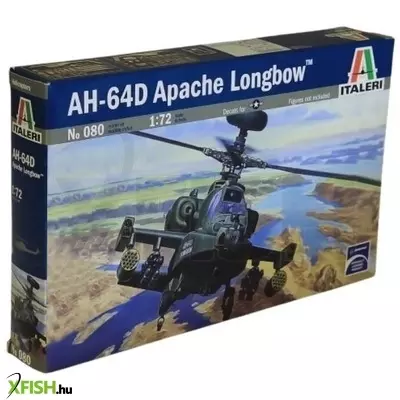 italeri: ah-64d apache helikopter makett, 1:72