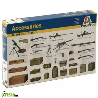 Italeri: Katonai kiegészítő szett, 1:35