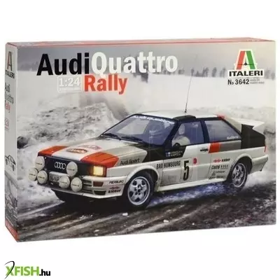 Italeri: Audi Quattro Rally autó makett, 1:24