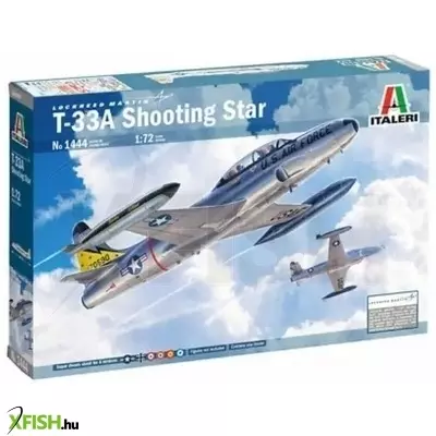 Italeri: T-33A Shooting Star repülőgép makett, 1:72