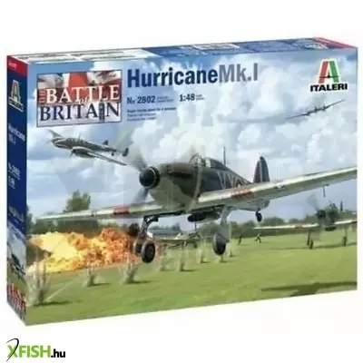 Italeri: Hurricane MK. I repülő makett, 1:48