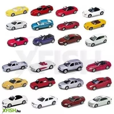 Welly: Fém versenyautó szortiment 1:60