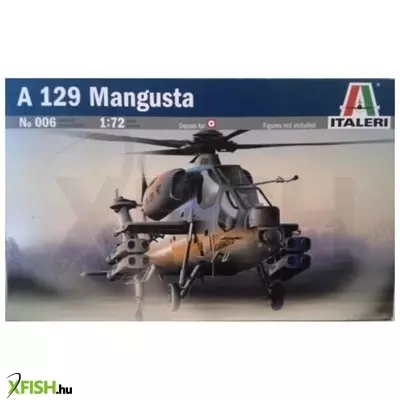 Italeri: A-129 Mangusta helikopter makett, 1:72