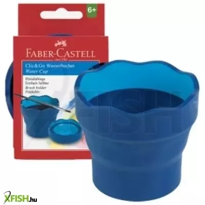Faber-Castell: Cilck and Go ecsettál - sötétkék