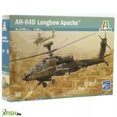 Italeri: AH-64D Longbow Apache helikopter makett, 1:48