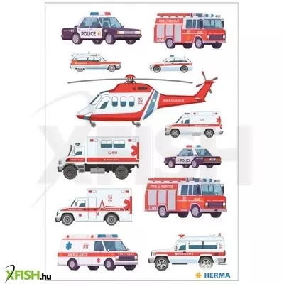 herma: sürgősségi járművek matricacsomag
