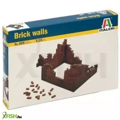 italeri: romos téglafalak makett, 1:35