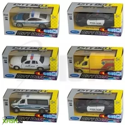 Welly: Fém kisautó szortiment 1:34