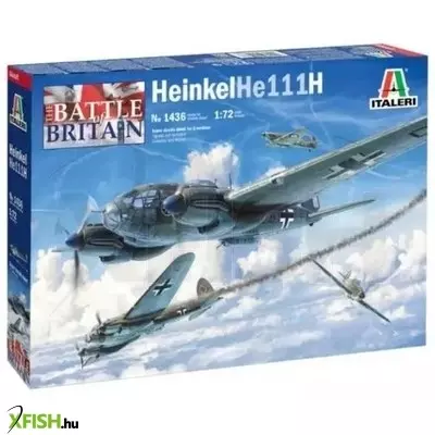 Italeri: Heinkel HE-111 H repülő makett, 1:72