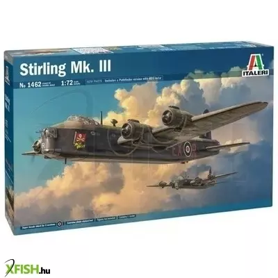 Italeri: Stirling Mk.III repülőgép makett, 1:72