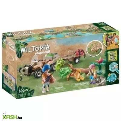 Playmobil: Állatmentő Quad 71011