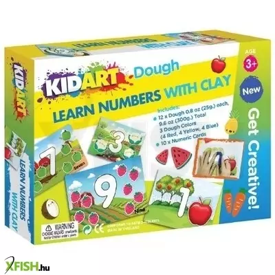 kid art: játékos számtanulás gyurmázással