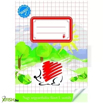 ICO Süni: Sulikész, 1. osztályos négyzetrácsos füzet, A5
