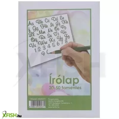 Herlitz: 20-50 famentes írólap borítékkal, A5