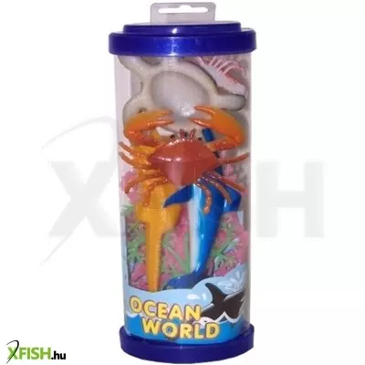 Hang shun műanyag állatok hengerben-többféle