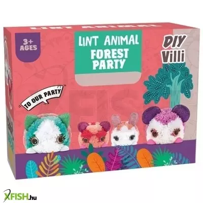 Pomponállatka készítő szett - többféle