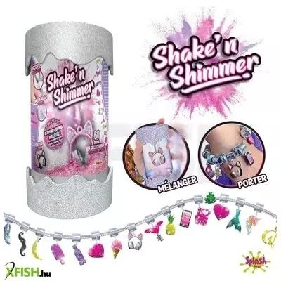 Shake n Shimmer: Csillámos karkötő készítő - többféle