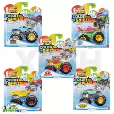 Hot Wheels: Monster Trucks színváltós autó - többféle