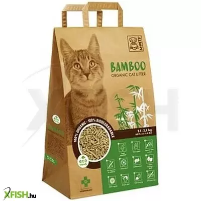 M-pets bamboo organikus macskaalom - 5 liter