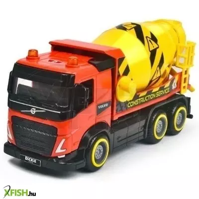 Dickie: City Truck Volvo betonkeverő autó - 23 cm