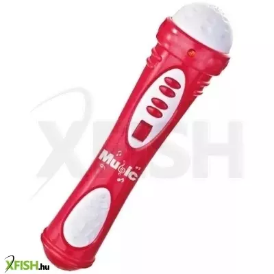 Játék mikrofon - piros