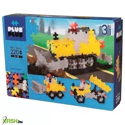 Plus-Plus: Útépítés szett, 3 az 1-ben