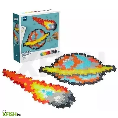 plus-plus: szám szerinti műanyag puzzle - űrmozaik