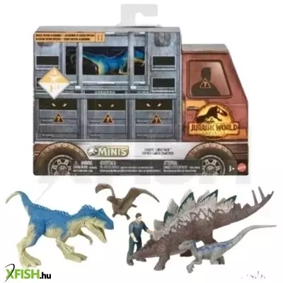 Jurassic World: Mini dínók meglepetés csomag - Chaotic Cargo