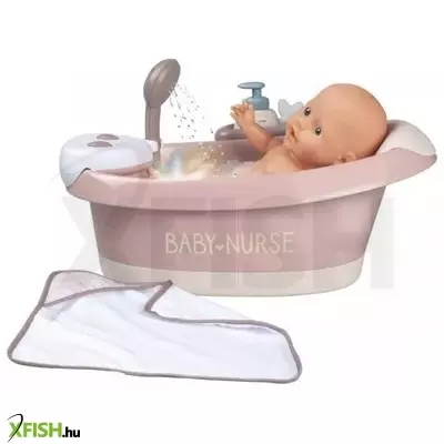 Baby Nurse: Baba fürdőkád és hidromasszázs-zuhanyzó - rózsaszín