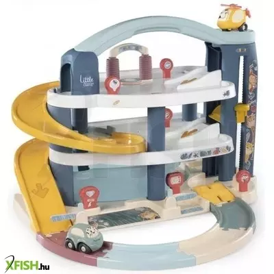 little smoby: nagy garázsom - 3 szintes liftes garázs