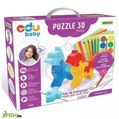 wader: 3d puzzle - állatok