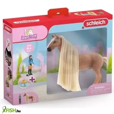 Schleich Horse Club: Kezdő készlet - Kim és Caramelo 42585