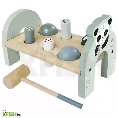 Eichhorn: Panda mintájú kalapálós asztal - Fajáték