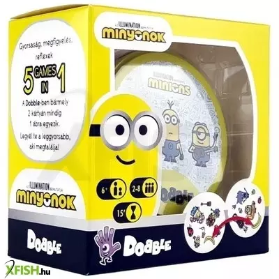 dobble: minyonok kártyajáték