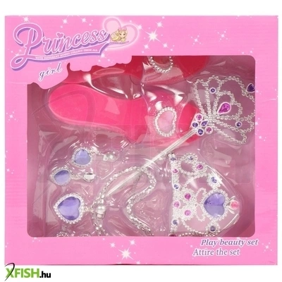 disney hercegnő ékszer készlet cipővel