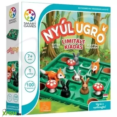 Smart Games: NyúlUgró készségfejlesztő játék - Limitált kiadás