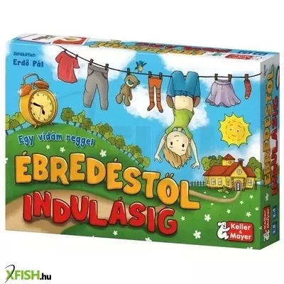 ébredéstől indulásig társasjáték