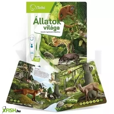 tolki: interaktív foglalkoztató hangoskönyv - állatok világa