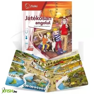 tolki: interaktív foglalkoztató hangoskönyv - játékosan angolul