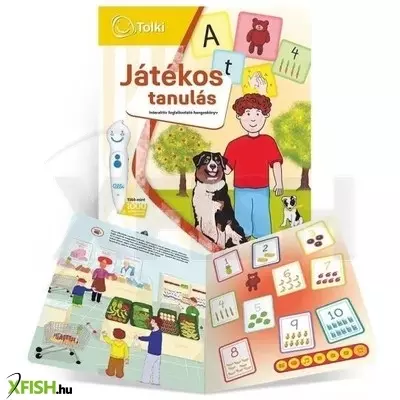 Tolki: Interaktív foglalkoztató hangoskönyv - Játékos tanulás