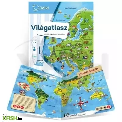 Tolki: Interaktív foglalkoztató hangoskönyv - Világatlasz