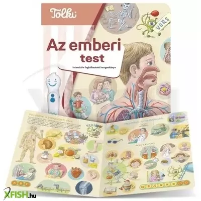 Tolki: Interaktív foglalkoztató hangoskönyv - Az emberi test