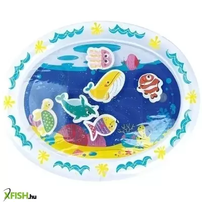 Playgo: Vízzel feltölthető játszószőnyeg - Tengeri világ