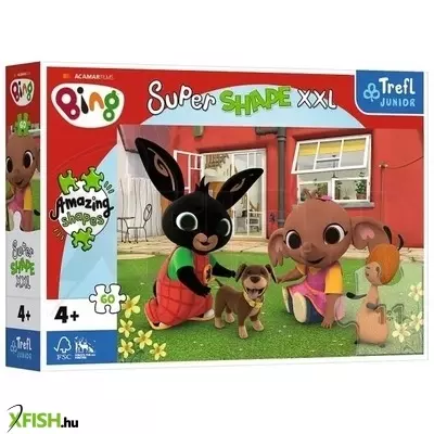 Trefl: Bing és barátai - Kutyapajtás XXL puzzle - 60 darabos